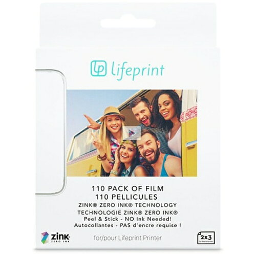 JAN 4580395359281 Lifeprint LIFEPRINT PHOTO PAPER - STICKY ポータブルフォトプリンター専用ペーパー 株式会社FOX パソコン・周辺機器 画像