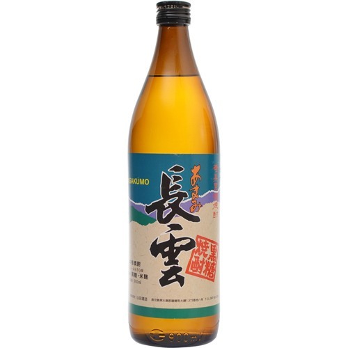 JAN 4580402020029 あまみ長雲 黒糖焼酎 30度 900ml 有限会社山田酒造 日本酒・焼酎 画像