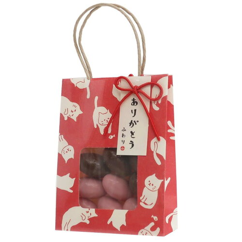 JAN 4580416981187 フロンティア ふわり アーモンドチョコ手提げ袋 ねこ 1個 フロンティア株式会社 スイーツ・お菓子 画像