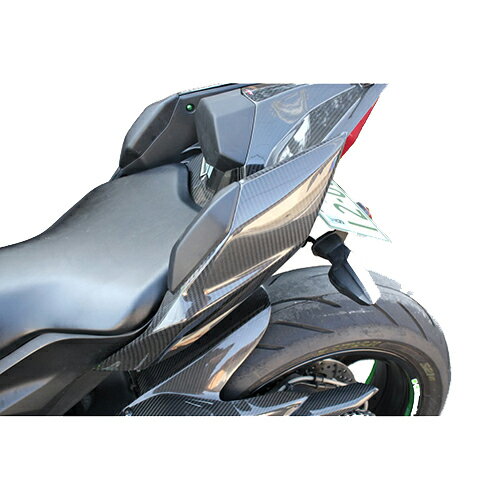 JAN 4580486913958 エスエスケー SSK テールサイドカバー ドライカーボン タイプ：綾織り艶消し NINJA H2/H2R 株式会社SSK 車用品・バイク用品 画像