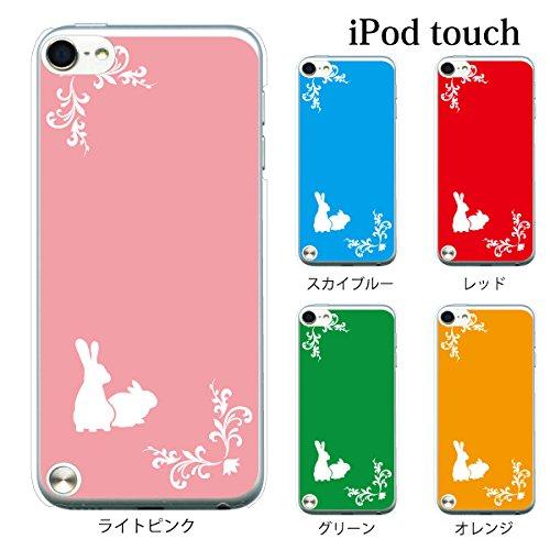 JAN 4580596326921 Plus-S プラスエス +S iPod touch 第6・第7世代 ケース 2匹のうさぎ TYPE1ウサギ ハードケース クリア 1002-GR 近通株式会社 TV・オーディオ・カメラ 画像