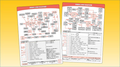 JAN 4580622678208 数研出版 下敷き 有機化学の反応系統図 数研出版株式会社 本・雑誌・コミック 画像