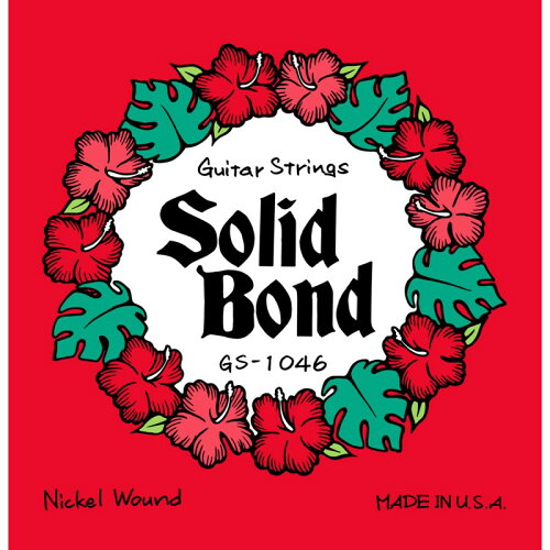 JAN 4580633370436 Guitar Strings GS-1046 Solid Bond 株式会社SOLID BOND 楽器・音響機器 画像