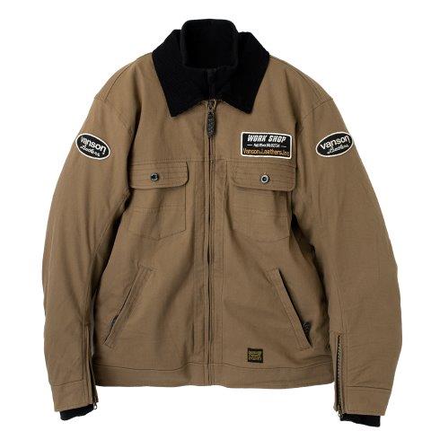 JAN 4580709893128 VANSON バンソン コットンジャケット サイズ：2XL 有限会社オールドネイビー 車用品・バイク用品 画像