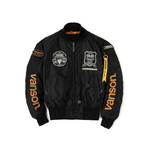 JAN 4580709897720 VANSON バンソン MA-1ジャケット サイズ：3XL 有限会社オールドネイビー 車用品・バイク用品 画像