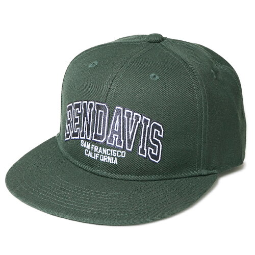 JAN 4580738129977 BEN DAVIS ベンデイビス SURGE FLAT BRIM CAP サージ フラット ブリム キャップ フリー GREEN BDW-8658 株式会社ブレンズ 日用品雑貨・文房具・手芸 画像