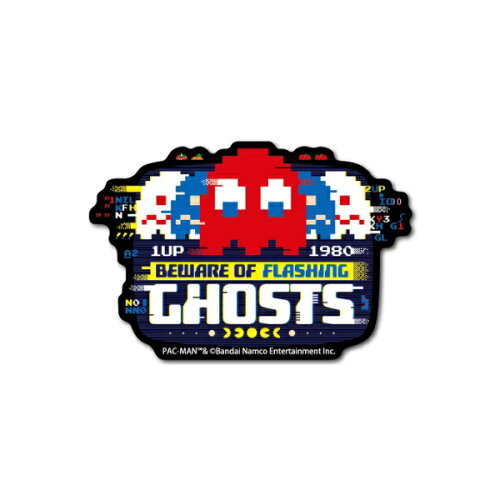 JAN 4580781608962 パックマン ダイカットシール ビニールステッカー GHOSTS ゼネラルステッカー 耐水耐光 デコステッカー ゲーム 株式会社ゼネラルステッカー 日用品雑貨・文房具・手芸 画像