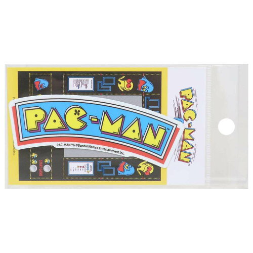 JAN 4580781609198 PAC-025 PAC-MAN ビニールステッカー レトロ ロゴ ゼネラルステッカー 株式会社ゼネラルステッカー 日用品雑貨・文房具・手芸 画像