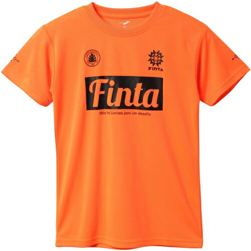 JAN 4580786443926 フィンタ FINTA キッズ JR プラクティスTシャツ フラッシュオレンジ FT8755 6200 フィンタジャパン株式会社 スポーツ・アウトドア 画像