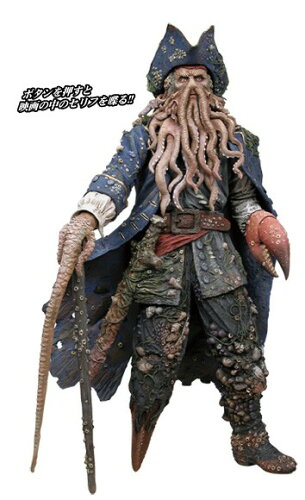 JAN 4582106195386 ネカ Pirates Of The Caribbean 2 / Dead Man s Chest - 12 Inch Talking Action Figure: Davy Jones 有限会社東陽オプティカル ホビー 画像