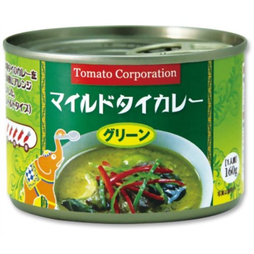 JAN 4582152492347 マイルドタイカレー グリーン EO缶(160g) 株式会社トマトコーポレーション 食品 画像