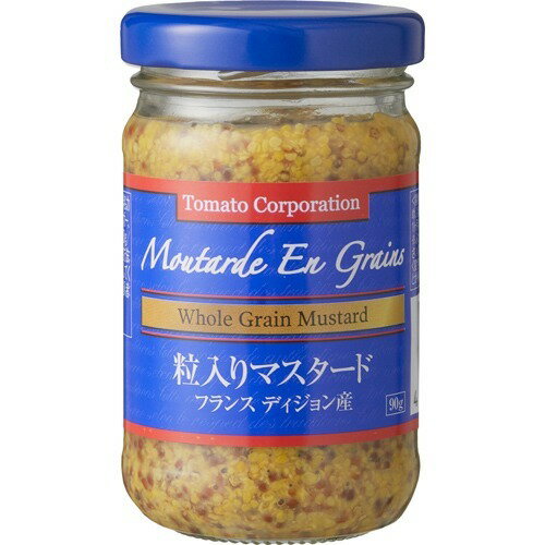 JAN 4582152497076 粒入りマスタード(90g) 株式会社トマトコーポレーション 食品 画像