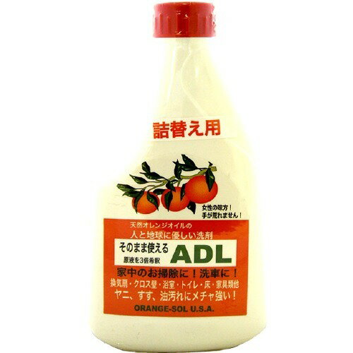 JAN 4582156680412 そのまま使えるADL 詰替え用(500mL) 株式会社ドーイチ 日用品雑貨・文房具・手芸 画像