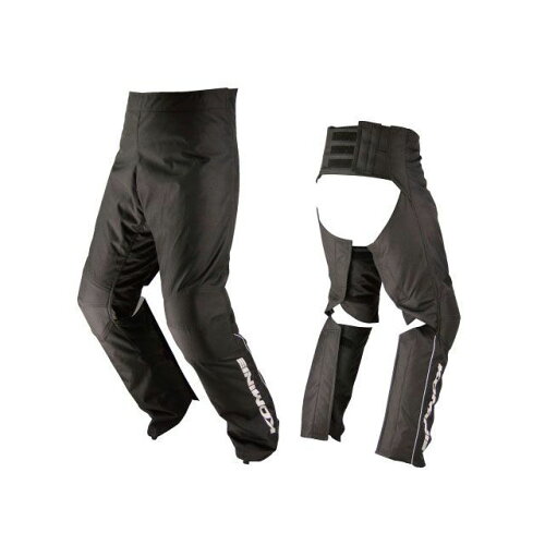 JAN 4582166570932 KOMINE PK-902QUICK OVER PANTS BESTIA LT 07-902/BK/LT 株式会社コミネ 車用品・バイク用品 画像