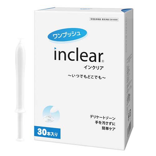 JAN 4582178205037 ハナミスイ ワンプッシュ inclear 30本入 株式会社ハナミスイ 医薬品・コンタクト・介護 画像