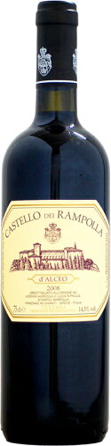 JAN 4582203089250 ダルチェオ 2008 カステッロ デイ ランポッラD'ALCEO 2008 CASTELLO DEI RAMPOLLA(イタリアワイン) 株式会社ファインズ ビール・洋酒 画像