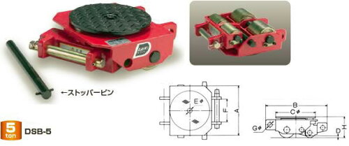 JAN 4582203290649 ダイキ スピードローラーボギー型スチール車輪10ton DSB-10 株式会社ダイキ 花・ガーデン・DIY 画像