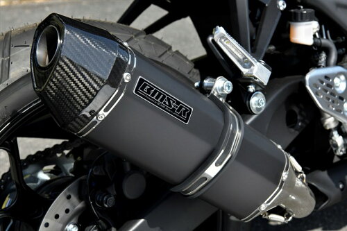 JAN 4582285348009 BEAMS ビームス CORSA-EVO II スリップオンマフラー 政府認証 サイレンサー：MBK マットブラック YZF-R25 YZF-R3 有限会社テクノウエル 車用品・バイク用品 画像