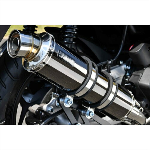 JAN 4582285348412 BEAMS ビームス R-EVO サイレンサー 政府認証 PCX125 HONDA ホンダ タイプ：SMB スーパーメタルブラック 重量：3.6kg 有限会社テクノウエル 車用品・バイク用品 画像