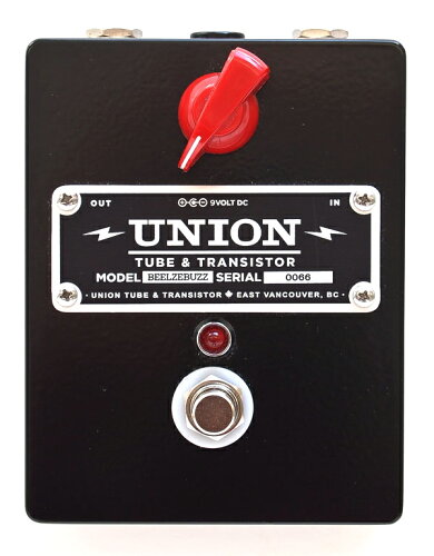 JAN 4582285525554 UNION TUBE and TRANSISTOR / BEELZEBUZZ ベールゼバズ ファズ ディストーション ユニオンチューブアンドトランジスター 株式会社トーラスコーポレーション 楽器・音響機器 画像