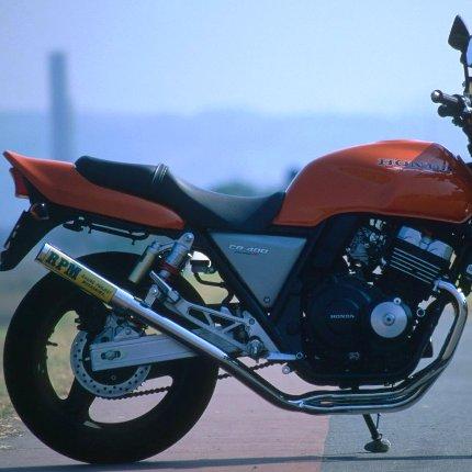 JAN 4582287243333 RPM アールピーエム RPM-4in2in1フルエキゾーストマフラー サイレンサーカバー：ステンレス CB400スーパーフォア HONDA ホンダ 株式会社アール・ピー・エム 車用品・バイク用品 画像