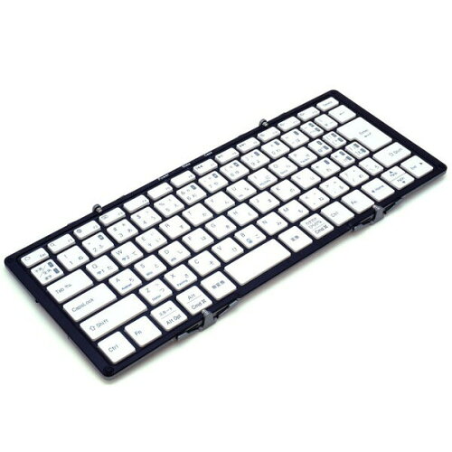 JAN 4582353580942 MOBO Keyboard 折りたたみ型 Bluetooth 日本語配列 AM-KTF83J-GB 株式会社アーキサイト パソコン・周辺機器 画像