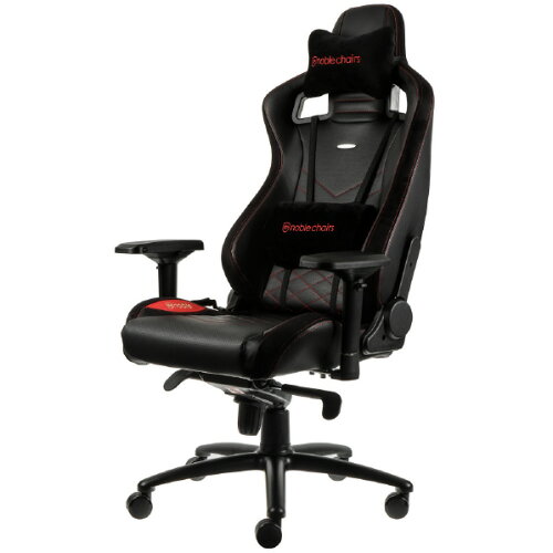 JAN 4582353597391 noblechairs ゲーミングチェア EPIC エピック ブラック/レッド NBL-PU-RED-003-ED 株式会社アーキサイト インテリア・寝具・収納 画像