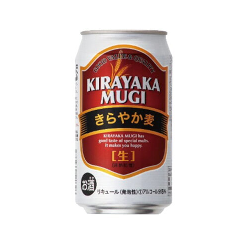 JAN 4582366540520 インターナショナルブランズジャパン きらやか麦 350ml インターナショナルブランズジャパン株式会社 ビール・洋酒 画像