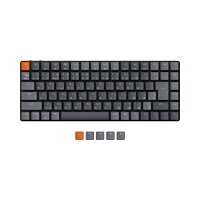 JAN 4582367865394 キークロン キーボード Keychron K3 ホットスワップ RGBライト 赤軸 K3-87-Optical-RGB-Red-JP 有線・ワイヤレス /Bluetooth・USB K387OPTICALRGBREDJP 株式会社コペックジャパン パソコン・周辺機器 画像