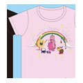 JAN 4582406503386 アドベンチャー・タイム Tシャツ キャンディピープル ライトピンク レディース M ドリームラッシュ 有限会社ドリームラッシュ レディースファッション 画像