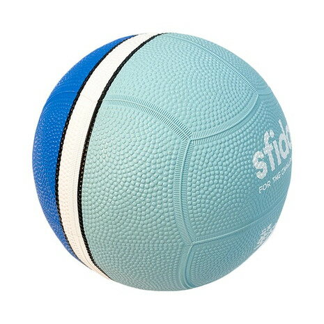 JAN 4582423049171 生ドッジ JDBA推薦球 ドッジボール2号球 カラー：ブルー×サックス #BSF-SSD 株式会社イミオ スポーツ・アウトドア 画像