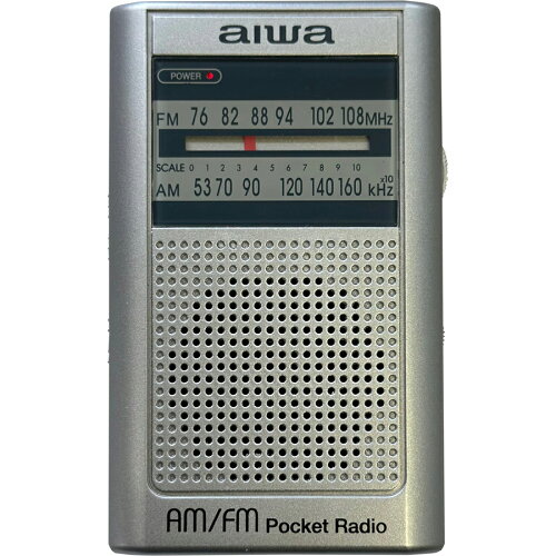 JAN 4582442740059 GAA4-PPR0003-SV アイワ ワイドFM/AM ポケットラジオ シルバー aiwa audio -G PPR3 株式会社とうしょう TV・オーディオ・カメラ 画像