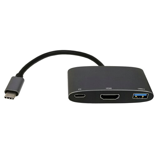 JAN 4582442904253 vodaview USB Type-C to HDMI マルチDockアダプタ シルバー シュアファイヤージャパン・エレクトリカル株式会社 パソコン・周辺機器 画像