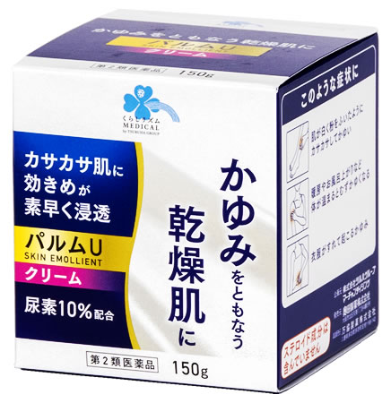 JAN 4582451710623 くらしリズム メディカル 奥田製薬 パルムU クリーム 150g 株式会社ツルハグループマーチャンダイジング 医薬品・コンタクト・介護 画像