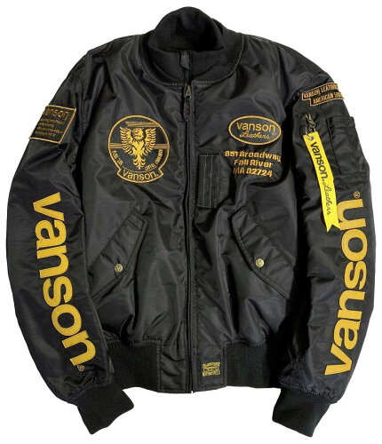 JAN 4582480235760 VANSON バンソン MA-1ジャケット サイズ：2XL 有限会社オールドネイビー 車用品・バイク用品 画像