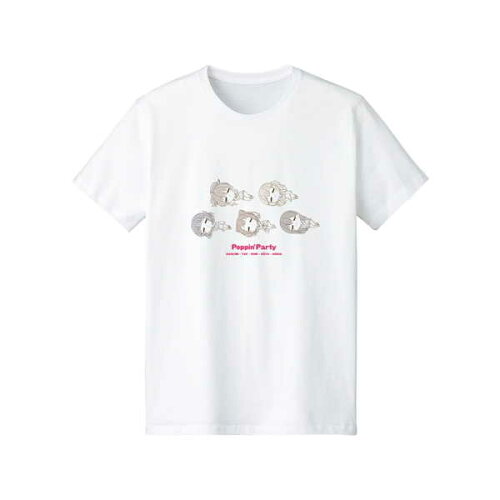 JAN 4582516067372 BanG Dream！ ガールズバンドパーティ！ Poppin’Party ちびころ Tシャツ メンズ XL アルマビアンカ 株式会社arma bianca メンズファッション 画像