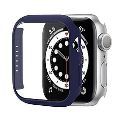 JAN 4582545664597 アイキューラボ｜iQ Labo Apple Watch7 41mm 液晶ガラス付きPCカバー ネイビー AW-GLPC41-NV 株式会社アイキューラボ スマートフォン・タブレット 画像