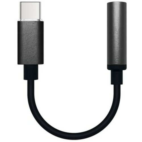 JAN 4582555571632 MeteorA USB Type-C to φ3.5ステレオミニプラグ変換ケーブル ブラック ADTC001BK 株式会社LTL Relation パソコン・周辺機器 画像