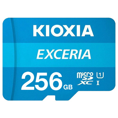 JAN 4582563850934 KIOXIA EXCERIA 256GB microSDXCカード 海外パッケージ キオクシア株式会社 TV・オーディオ・カメラ 画像