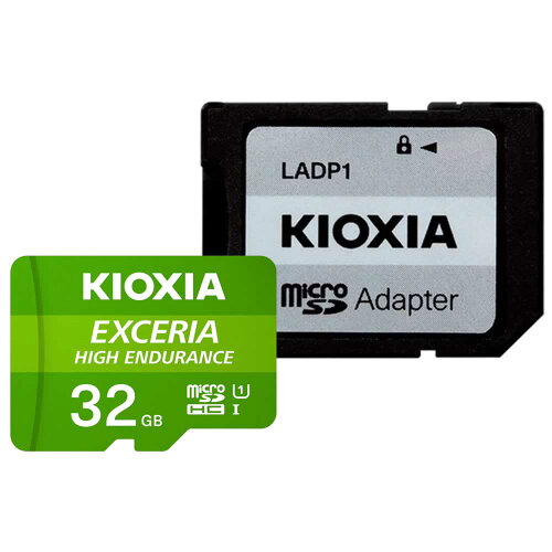 JAN 4582563851146 KIOXIA EXCERIA High Endurance microSDHCカード 32GB LMHE1G032GG2 キオクシア株式会社 TV・オーディオ・カメラ 画像