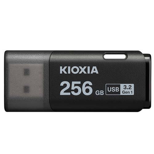 JAN 4582563855540 KIOXIA TransMemory U301 USB 3.2 Gen 1対応 USBメモリ ブラック 256GB KUC-3A256GK(1個) キオクシア株式会社 パソコン・周辺機器 画像