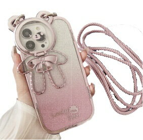 JAN 4582677157592 STYLEPROMOTION iPhone 15 luckyBEAR Strap Case SUMACO トパーズ SPS-LUBESTCA15-TO 株式会社STYLE Promotion スマートフォン・タブレット 画像