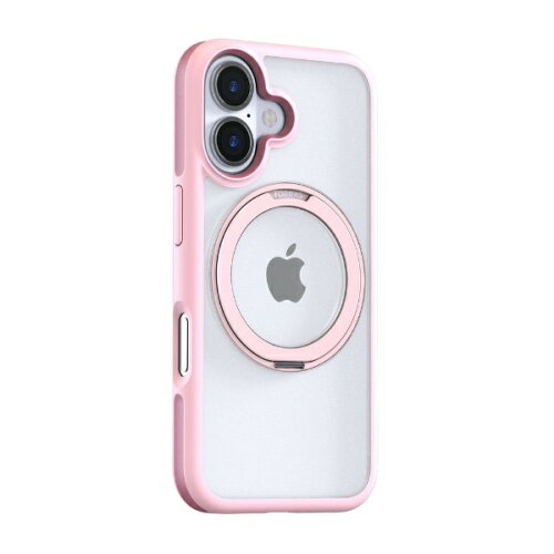 JAN 4582724763479 TORRAS｜トラス Torras - Ostand R Fusion case for iPhone 16 6.1インチ Pink X00FX1787 楽創天成株式会社 スマートフォン・タブレット 画像