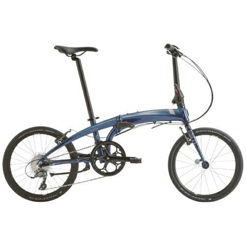 JAN 4582727298923 TERN｜ターン 折りたたみ自転車 Verge N8 ヴァージュ ブルー×シルバー VRN8BL00 外装8段 /20インチ 株式会社アキボウ スポーツ・アウトドア 画像