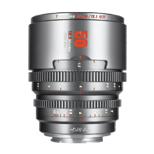 JAN 4582733051543 七工匠｜7artisans シネマレンズ 7Artisans HOPE Prime 50mm T2.1 Super 35mm マイクロフォーサーズマウント チタングレー 7A-HP50T21-M43-T マイクロフォーサーズ /単焦点レンズ 株式会社焦点工房 TV・オーディオ・カメラ 画像