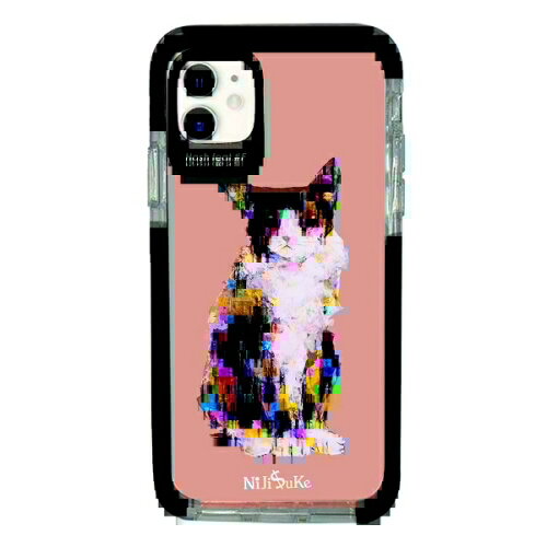 JAN 4589400161055 サムライワークス｜SAMURAI WORKS iPhone11 Ultra Protect Case NiJiSuKe ネコ Hash feat.#F HF-CTIXIR-2N04 サムライワークス株式会社 スマートフォン・タブレット 画像