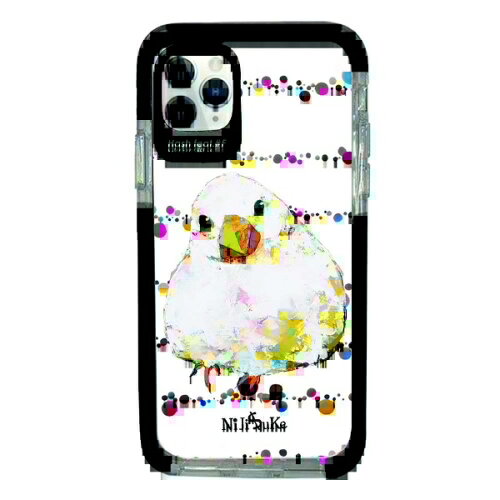 JAN 4589400161185 サムライワークス｜SAMURAI WORKS iPhone11Pro Ultra Protect Case NiJiSuKe Hash feat.#F 文鳥 HF-CTIXI-2N08 サムライワークス株式会社 スマートフォン・タブレット 画像