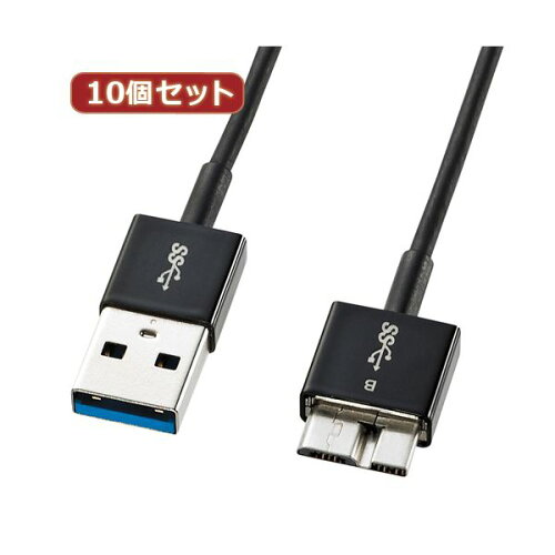 JAN 4589452975990 サンワサプライ usb3.0マイクロケーブルa-microb 超ごく細 ku30-amcss05 ku30-amcss  株式会社アッシー パソコン・周辺機器 画像