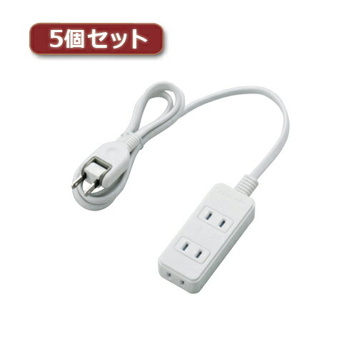 JAN 4589452987368 エレコム 電源タップ雷ガードほこりシャッター T-KST02-22310WH T-KST02-22310WHX5 株式会社アッシー パソコン・周辺機器 画像