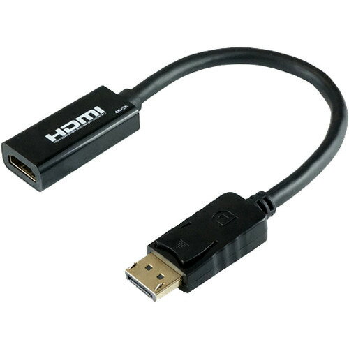 JAN 4589452992652 ホーリック Displayport→HDMI変換アダプタ 10cm Displayportオス to HDMIメス(5個セット) 株式会社アッシー TV・オーディオ・カメラ 画像